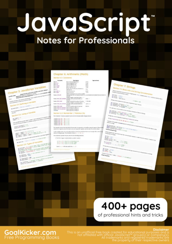JavaScript Notes For Professionals Concept Apps Warszawa Javascript notes for professionals concept apps warszawa